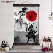 Charger l'image dans la galerie, Tableau japonais Samouraï de bande dessinée - Kimono Japonais