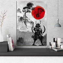 Charger l'image dans la galerie, Tableau japonais Samouraï de bande dessinée - Kimono Japonais