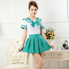 Charger l'image dans la galerie, Uniforme Kawaii Japonais Mousse Vert / M Robe