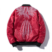 Charger l'image dans la galerie, Veste Bomber Japonais Phenix Sans Matelassage Rouge / S (45-52Kg) Veste