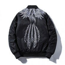 Charger l'image dans la galerie, Veste Bomber Japonais Phenix Sans Matelassage Argent / S (45-52Kg) Veste