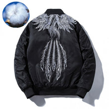 Charger l'image dans la galerie, Veste Bomber Japonais Phenix Coton Matelassé Argent / S (45-52Kg) Veste