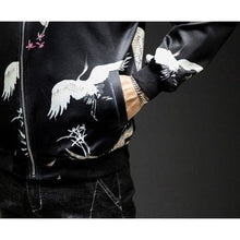 Charger l'image dans la galerie, Veste envol de grues Veste Kimonojaponais