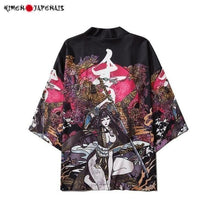 Charger l'image dans la galerie, Veste Kimono Femme Bugeisha - Kimono Japonais