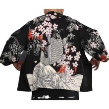 Charger l'image dans la galerie, Veste Kimono - Carpe du Japon Kimono Cardigan Haori mixte Kimonojaponais
