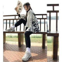 Charger l'image dans la galerie, Veste Kimono Corbeau Kimono Cardigan Haori mixte Kimonojaponais