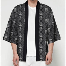 Charger l'image dans la galerie, Veste Kimono CRANE Kimono Cardigan Haori mixte Kimonojaponais