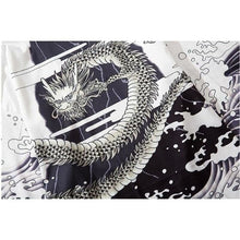 Charger l'image dans la galerie, Veste Kimono Dragon des mers Kimono Cardigan Haori mixte Kimonojaponais