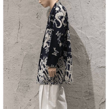 Charger l'image dans la galerie, Veste Kimono Dragon Royal - Kimono Japonais