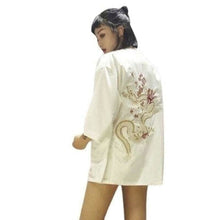 Charger l'image dans la galerie, Veste Kimono Femme Doragon Kimono Cardigan Haori mixte Kimonojaponais