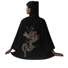 Charger l'image dans la galerie, Veste Kimono Femme Doragon Kimono Cardigan Haori mixte Kimonojaponais