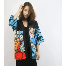 Charger l'image dans la galerie, Veste Kimono Femme Flashy Manga - Kimono Japonais