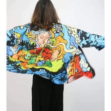 Charger l'image dans la galerie, Veste Kimono Femme Flashy Manga - Kimono Japonais