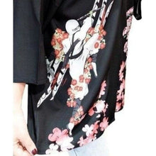 Charger l'image dans la galerie, veste Kimono Femme Flying Samourai Kimono Cardigan Haori mixte Kimono Japonais
