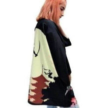 Charger l'image dans la galerie, veste Kimono Femme Flying Samourai Kimono Cardigan Haori mixte Kimono Japonais