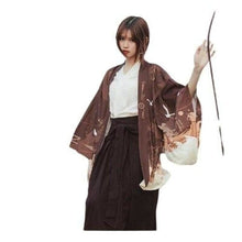 Charger l'image dans la galerie, Veste Kimono Femme ´´Mer´´ Kimono Cardigan Haori mixte Kimonomania