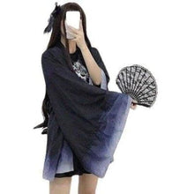 Charger l'image dans la galerie, Veste Kimono Femme Tora Kimono Cardigan Haori mixte Kimono Japonais