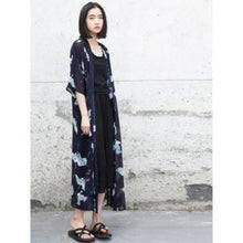 Charger l'image dans la galerie, Veste Kimono Femme Yuri Kimono Cardigan Haori mixte Kimonojaponais