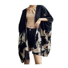 Charger l'image dans la galerie, Veste Kimono Femme Zea Kimono Cardigan Haori mixte Kimonojaponais