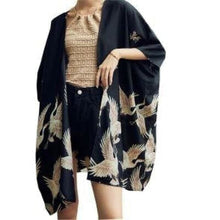 Charger l'image dans la galerie, Veste Kimono Femme Zea Kimono Cardigan Haori mixte Kimonojaponais