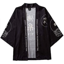 Charger l'image dans la galerie, Veste Kimono Force et pouvoir Kimono Cardigan Haori mixte Kimonojaponais