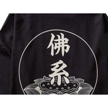 Charger l'image dans la galerie, Veste Kimono Force et pouvoir Kimono Cardigan Haori mixte Kimonojaponais