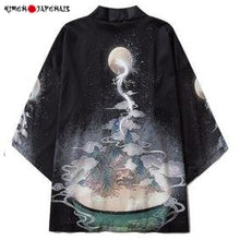 Charger l'image dans la galerie, Veste Kimono Fuji Kimono Cardigan Haori mixte Kimonojaponais