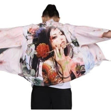 Charger l'image dans la galerie, Veste Kimono Geisha 2021 Kimono Cardigan Haori mixte Kimonojaponais