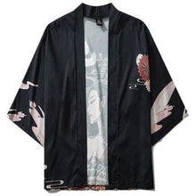 Charger l'image dans la galerie, Veste Kimono´Geisha´ Kimono Cardigan Haori mixte Kimonojaponais