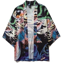 Charger l'image dans la galerie, Veste Kimono Hawaii Kimono Cardigan Haori mixte Kimonojaponais