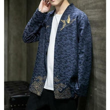 Charger l'image dans la galerie, Veste Kimono Homme Broderies - Kimono Japonais