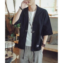 Charger l'image dans la galerie, Veste Kimono Homme Fujiko Kimonos Cardigan Street Mixte Kimonojaponais