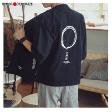 Charger l'image dans la galerie, Veste Kimono Homme Fujiko Kimonos Cardigan Street Mixte Kimonojaponais