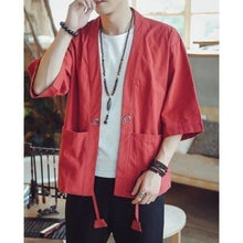 Charger l'image dans la galerie, Veste Kimono Homme Fujiko Kimonos Cardigan Street Mixte Kimonojaponais