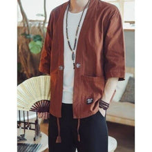 Charger l'image dans la galerie, Veste Kimono Homme Fujiko Kimonos Cardigan Street Mixte Kimonojaponais
