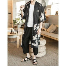 Charger l'image dans la galerie, Veste Kimono Homme Hishō Kimonos Cardigan Street Mixte Kimonojaponais