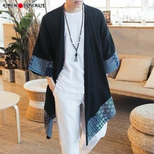 Charger l'image dans la galerie, Veste Kimono Homme Hokuto Kimonos Cardigan Street Mixte Kimonojaponais