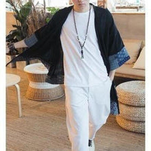 Charger l'image dans la galerie, Veste Kimono Homme Hokuto Kimonos Cardigan Street Mixte Kimonojaponais