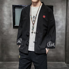 Charger l'image dans la galerie, Veste Kimono Homme Narogi Bakuzento - Kimono Japonais