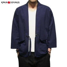 Charger l'image dans la galerie, Veste Kimono Homme Narogi EKA Kimonos Cardigan Street Mixte Kimonojaponais