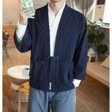 Charger l'image dans la galerie, Veste Kimono Homme Narogi EKA Kimonos Cardigan Street Mixte Kimonojaponais