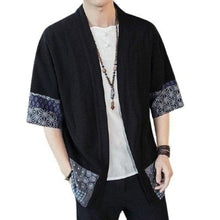 Charger l'image dans la galerie, Veste Kimono Homme Oko Kimonos Cardigan Street Mixte Kimonojaponais 1 M
