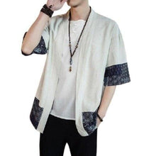 Charger l'image dans la galerie, Veste Kimono Homme Oko Kimonos Cardigan Street Mixte Kimonojaponais 2 M