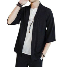 Charger l'image dans la galerie, Veste Kimono Homme Oko Kimonos Cardigan Street Mixte Kimonojaponais 3 M