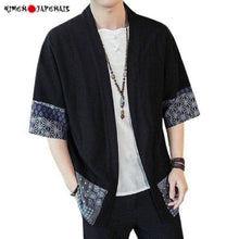 Charger l'image dans la galerie, Veste Kimono Homme Oko Kimonos Cardigan Street Mixte Kimonojaponais