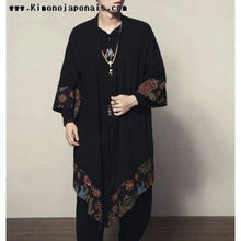 Charger l'image dans la galerie, Veste Kimono Homme Samouraï moderne Kimonos Cardigan Street Mixte Kimonojaponais