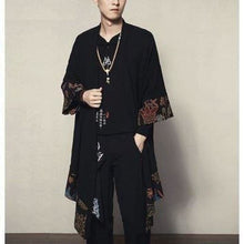 Charger l'image dans la galerie, Veste Kimono Homme Samouraï moderne Kimonos Cardigan Street Mixte Kimonojaponais