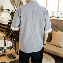 Charger l'image dans la galerie, Veste Kimono Homme Shin Kimonos Cardigan Street Mixte Kimonojaponais