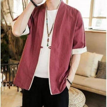 Charger l'image dans la galerie, Veste Kimono Homme Sin Kimonos Cardigan Street Mixte Kimonojaponais 5XL