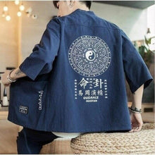 Charger l'image dans la galerie, Veste Kimono Homme Ýing Yang Kimonos Cardigan Street Mixte Kimonojaponais